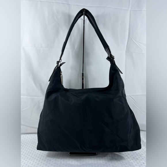 Salvatore Ferragamo Sport Black Nylon Shoulder Bag — Made in Italy, Classic Logo - Picture 2 of 15